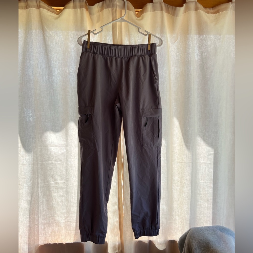 Mondetta Purple Track Pants with Elastic Waistband